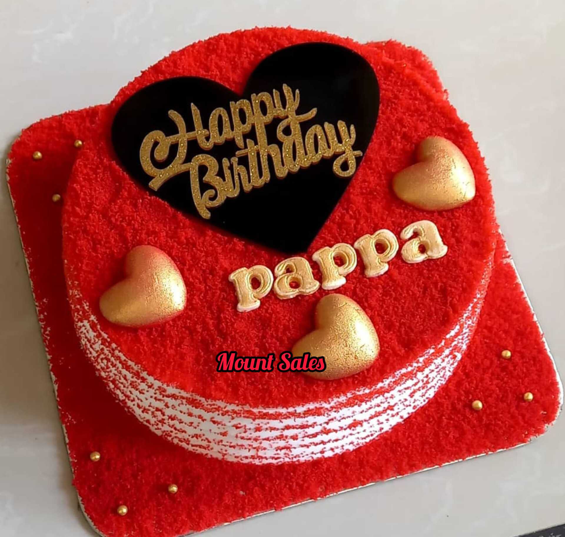 Premium RED N White Velvet Cake
